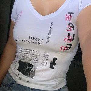 NWT True Religion White Tee